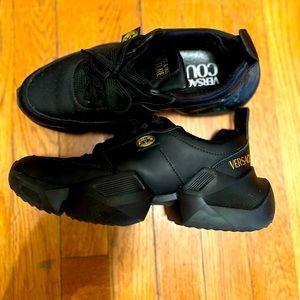 Versace Jeans Couture chunky rubber sole sneakers worn 3 times literally